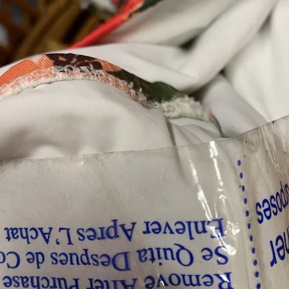 Anthropologie Plus Size Swimsuit 3 X floral new without tags - Picture 3 of 4